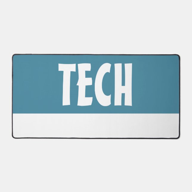 Modern Bold, Information Technology, Computer Desk Mat (Front)