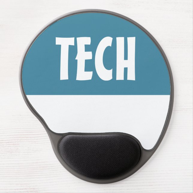 Modern Bold, Information Technology, Computer Gel Mouse Pad (Front)