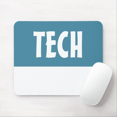 Modern Bold Information Technology Computer Mouse Pad