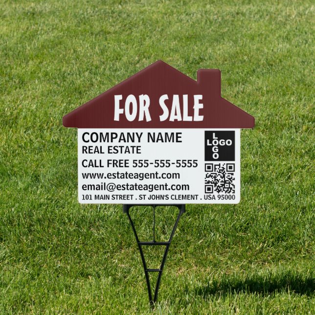 Modern Bold, Realtor, Estate Agent Sale/Rent Sign (Insitu)
