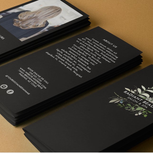 Modern Botanical Business Tri-fold Brochure (Creator Uploaded)