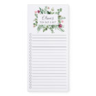 Modern Botanical Floral To Do List