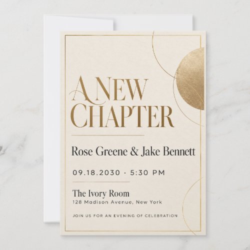 Modern Botanical Garden Engagement Party Invitatio Invitation