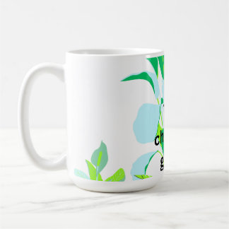 Modern Botanical Leaf  Coffee Mug