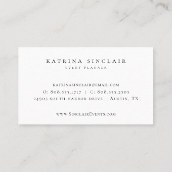 Modern Botanical Lily Floral Sage Green Business Card | Zazzle