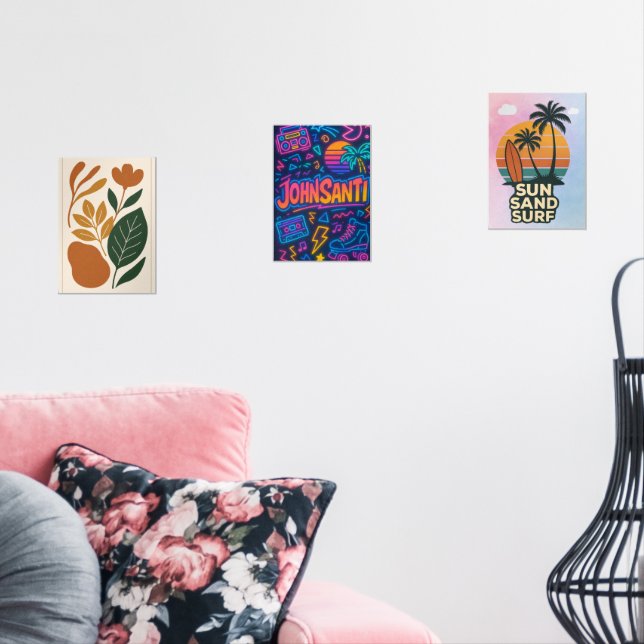 Modern Botanical Pear Art Print Wall Art Sets (Livingroom)