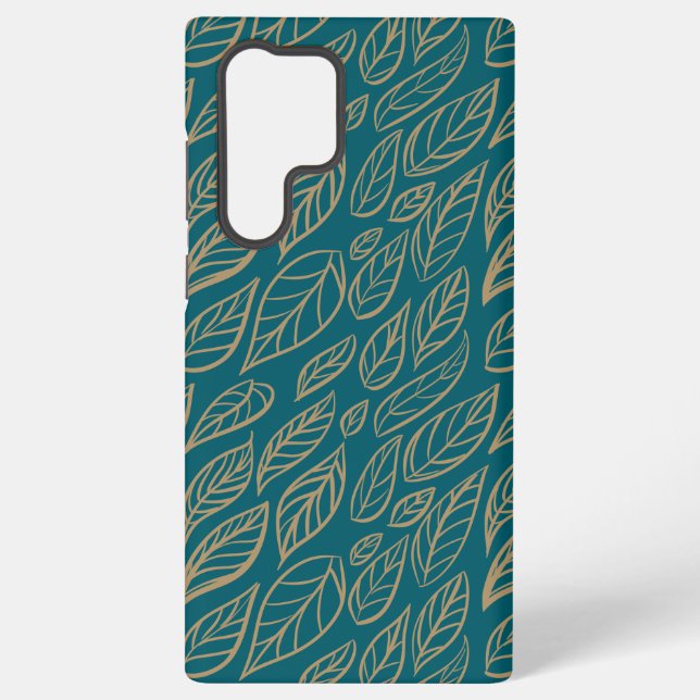 Modern Botanical Samsung Galaxy Case (Back)