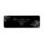 Modern Botanical Script Return Address Label