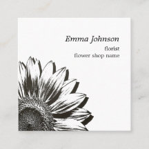Modern Botanical Sunflower | Professional Branding