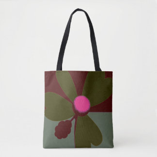 Modern Botanical Tote Bag