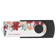 Modern Botanical Trendy Monogrammed Foliage Cover