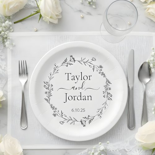 Modern Botanical Wedding Floral | Minimalist