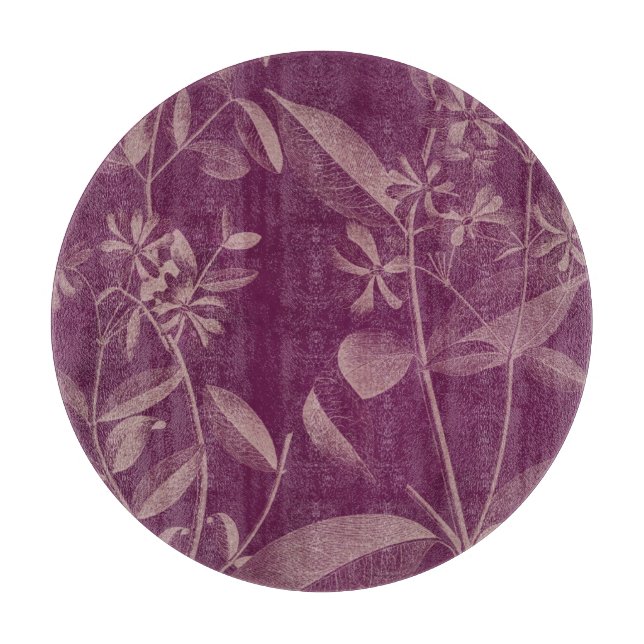 Modern Botany III Cutting Board (Front)