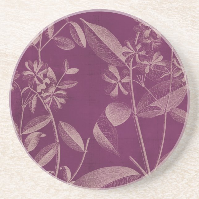 Modern Botany III Drink Coaster (Front)