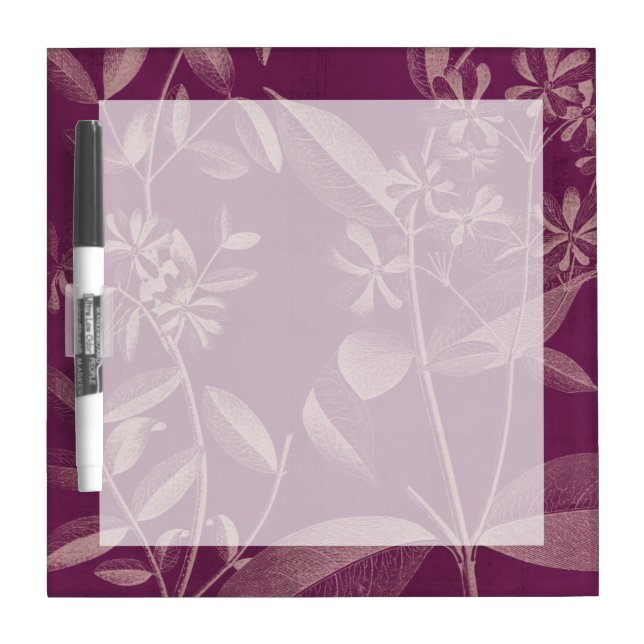 Modern Botany III Dry Erase Board (Front)