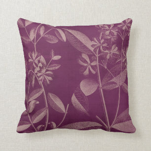 Modern Botany III Throw Pillow