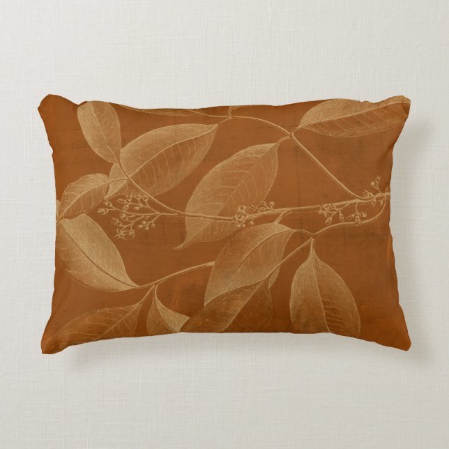 Modern Botany VI Accent Pillow (Front)