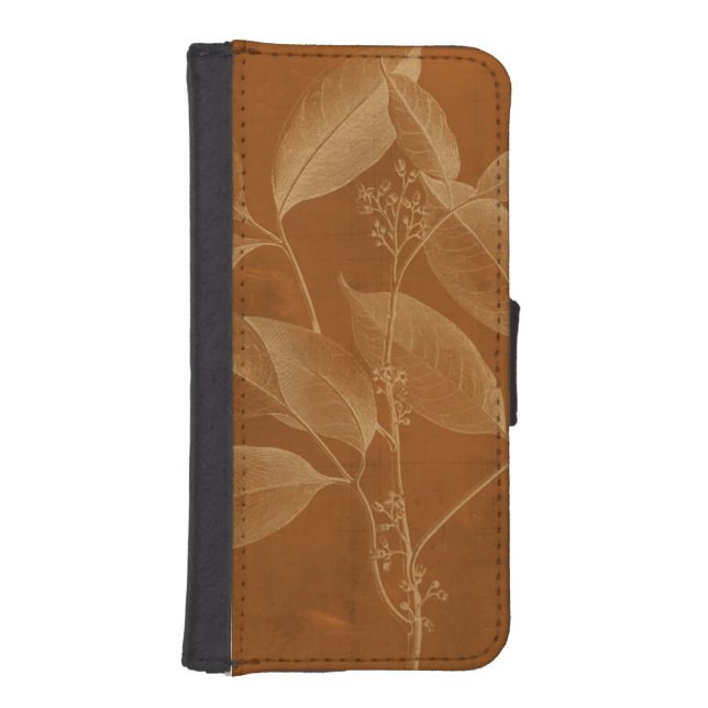 Modern Botany VI iPhone Wallet Case (Front)