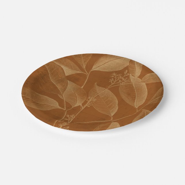 Modern Botany VI Paper Plates (Angled)