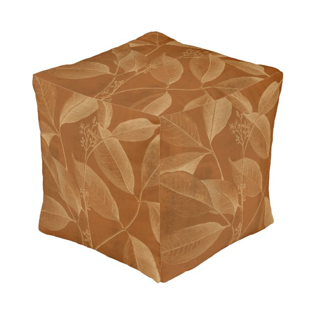 Modern Botany VI Pouf (Angled Front)