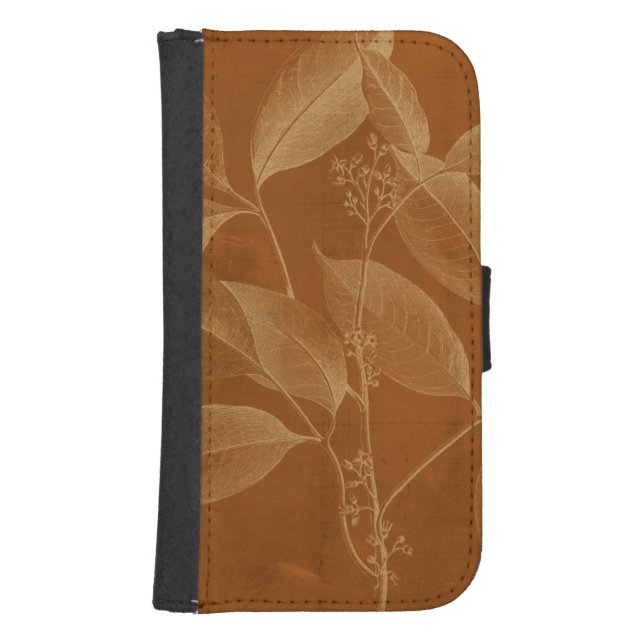Modern Botany VI Samsung Galaxy Wallet Case (Front)