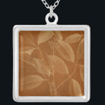 Modern Botany VI Silver Plated Necklace<br><div class="desc">Floral</div>