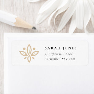 Modern Boutique / Clothing Return Address Label