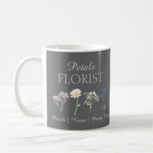 Modern Boutique Florist Business Branding