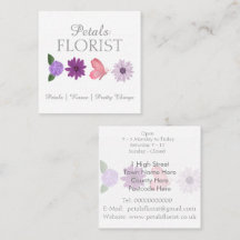 Modern Boutique Florist Business Branding Square