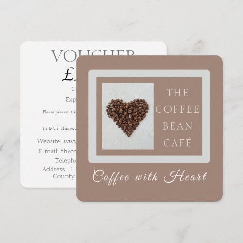 Modern Boutique Florist Business Branding Voucher