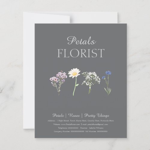 Modern Boutique Florist Business Presentation