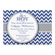 Modern Boy Baby Shower Invitation, It's a Boy Invitation