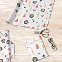 Modern Boys Trucks Racing Checkers Watercolor