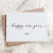 Modern Branded Happy New Year Card