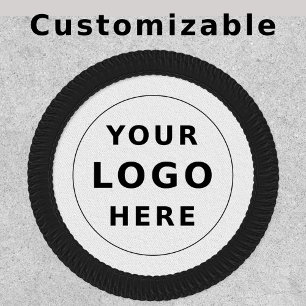 Modern Branded Promotional Business Logo – White Patch