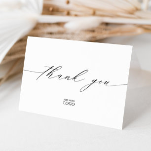 Modern Branded Thank You Card