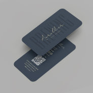 Modern Brewery Brewing Beer Professional Dark Blue Business Card at Zazzle