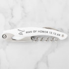 Modern Bridal Party Wedding Favor Man of Honor