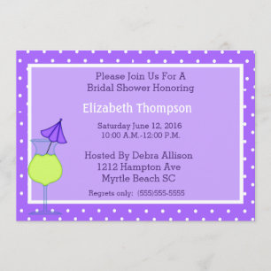 Modern Bridal Shower Invitation