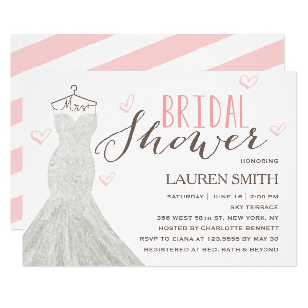 Modern Bride | Bridal Shower Invitation