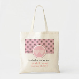 Modern Bride Wedding Party Tote Bag