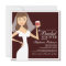Modern Bride Wine Theme Bridal Shower Invitation