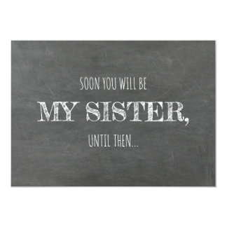 Modern Bridesmaid / Maid of Honor Proposal Card