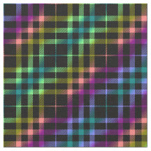 Modern Bright Plaid Unisex Rainbow Pattern Pride