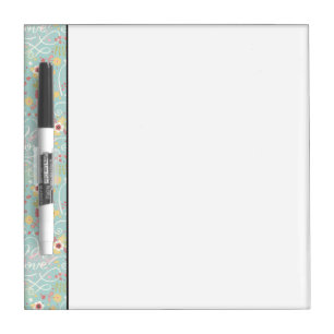 Modern Bright Romantic Pattern Dry-Erase Board
