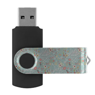 Modern Bright Romantic Pattern USB Flash Drive
