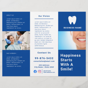 Modern Brochure Dentis Logo Photo Business