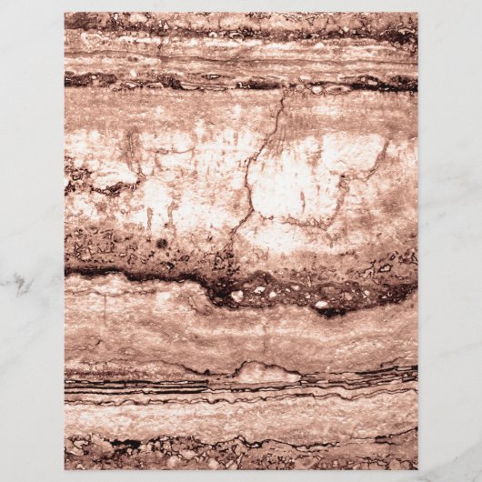 Modern brown beige sepia burnt orange granite  (Front)