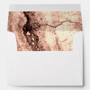 Modern brown beige sepia burnt orange granite  envelope