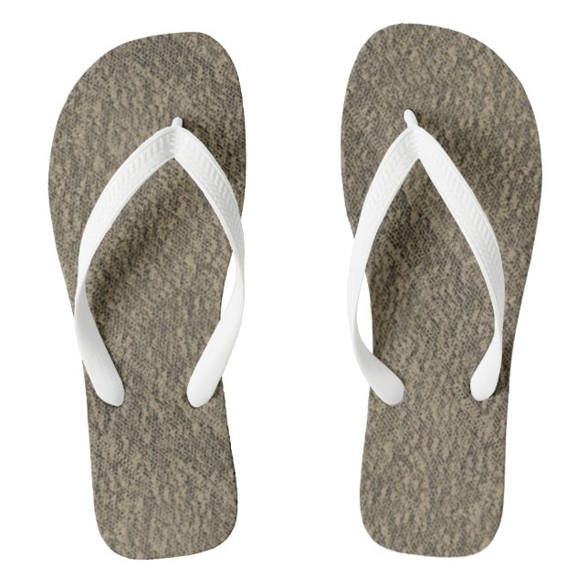 MODERN BROWN CUTE  FLIP FLOPS (Footbed)